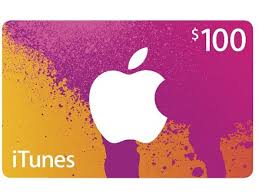 iTune Gift card 100$