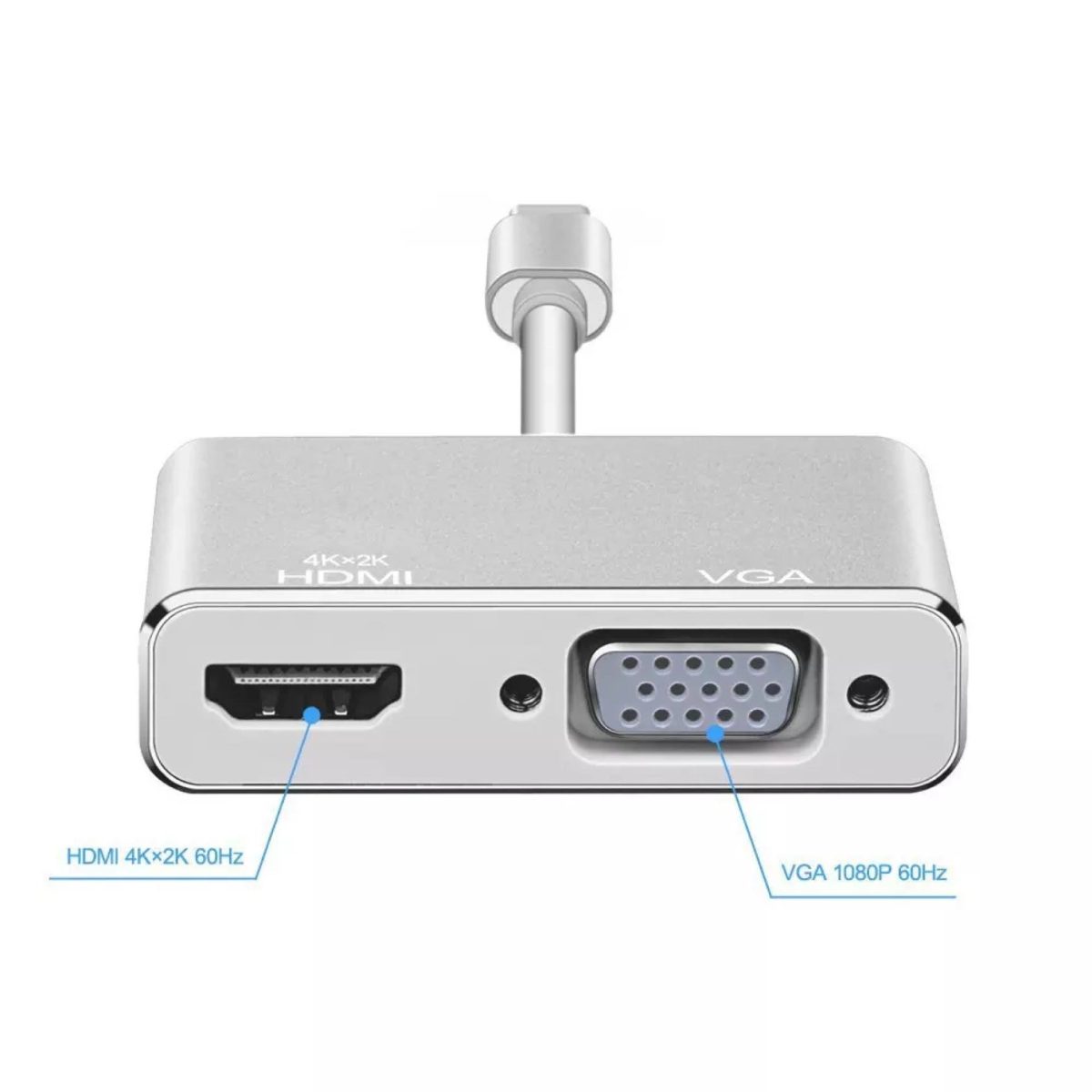 Type -C to HDMI,VGA