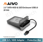 external ssd sata case