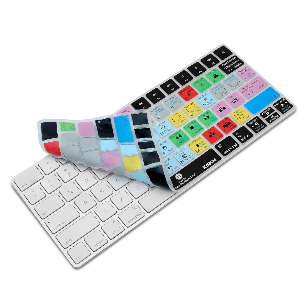 iMac Magic Keyboard 2 Cover with Adobe Premier Pro CC Shortcut