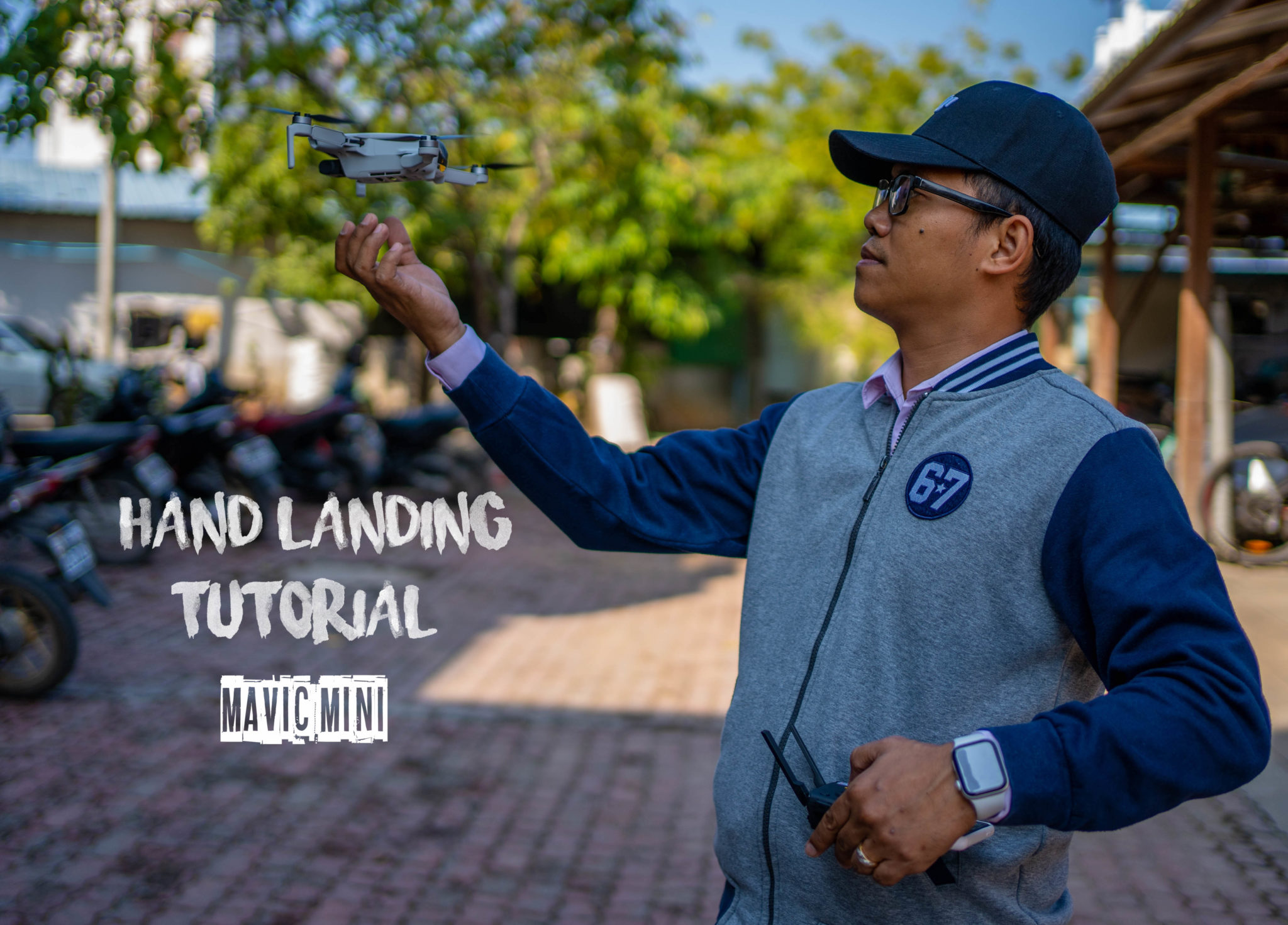 How to Make Mavic Mini Hand Capture/Landing | Dr Mac Mandalay