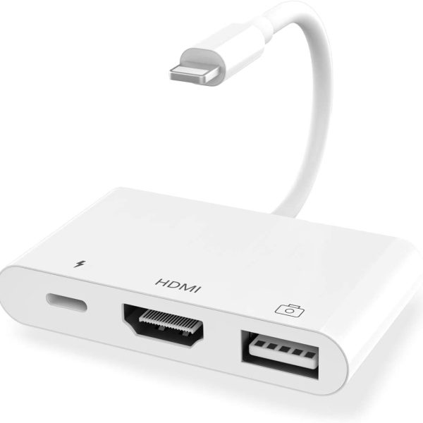 Lightning to OTG Digital AV Adapter