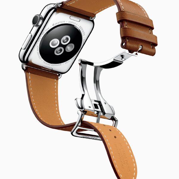 Apple Watch Band Lather Lock for 44mm