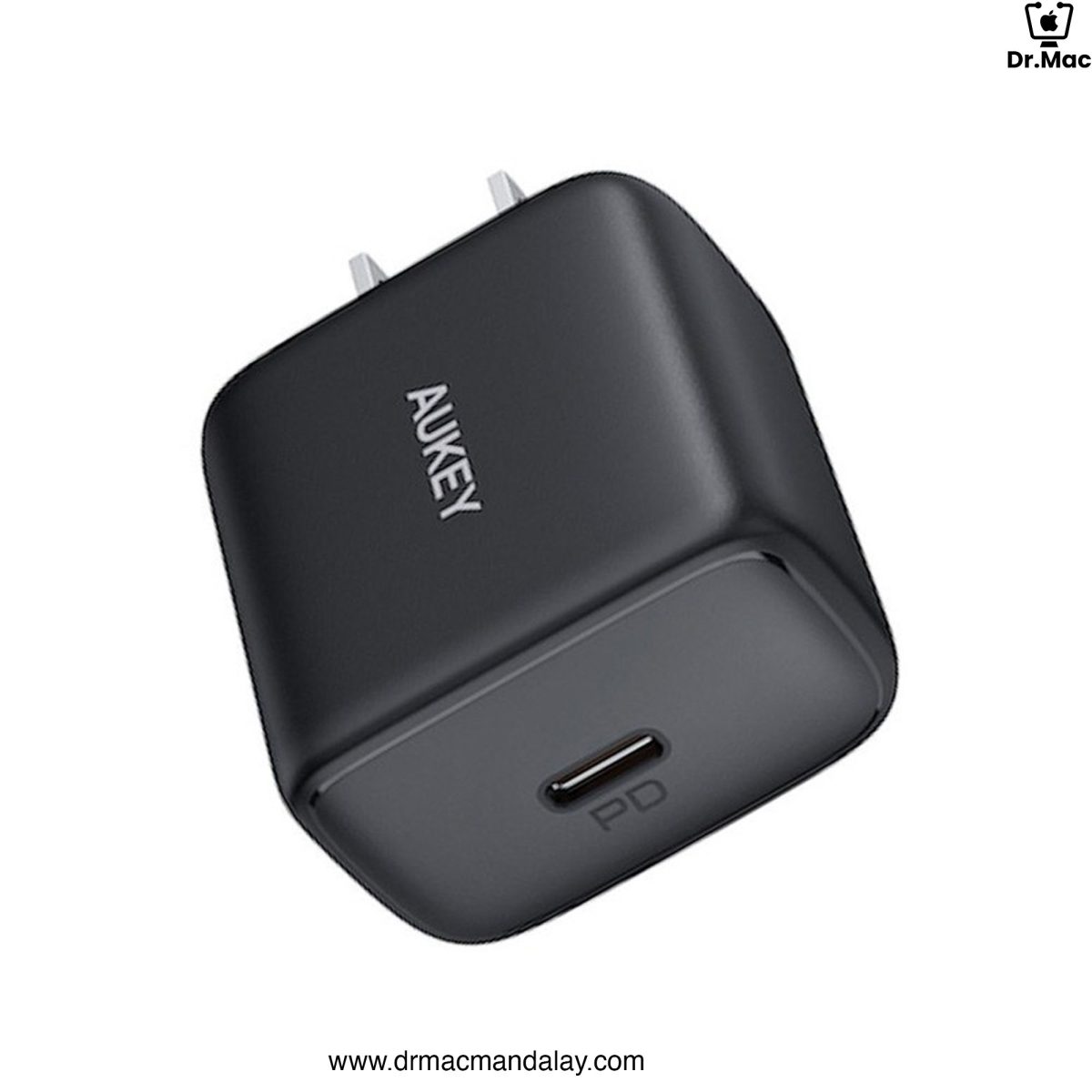 Aukey Swift 20W PD Wall Charger (PA-R1B Black)