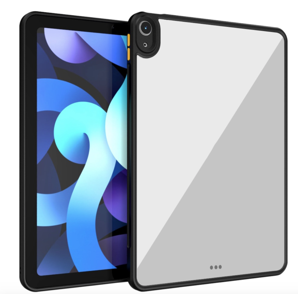 ipad transprant hard cover
