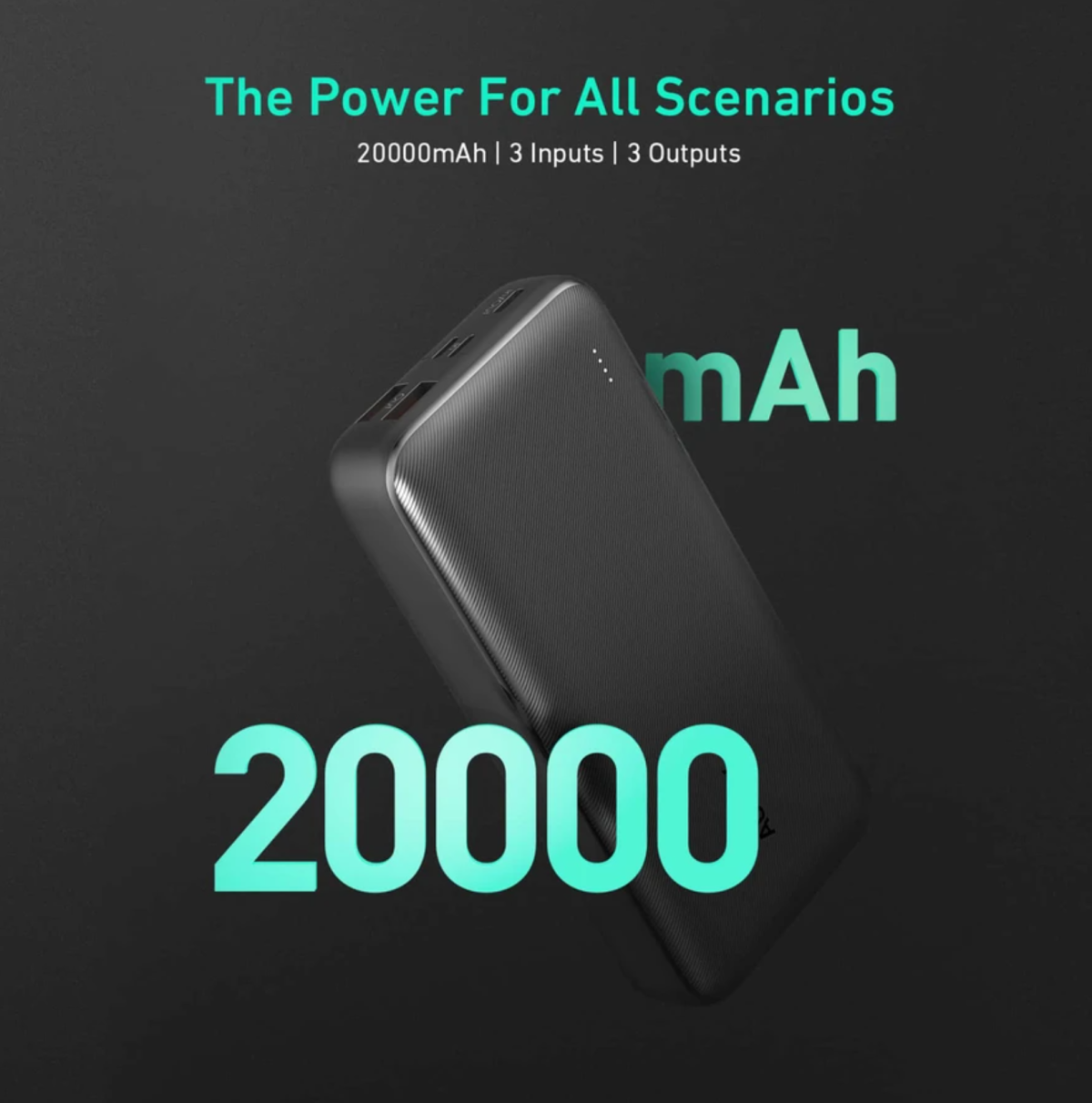 20000mAh Power Bank