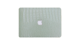 Crocodile Print Leather MacBook Case