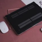 Crocodile Print Leather MacBook Case