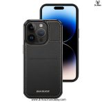 DUX DUCIS Case for iPhone 15 Pro Max,15 Pro Case Wallet with Kickstand and Credit Card Holder