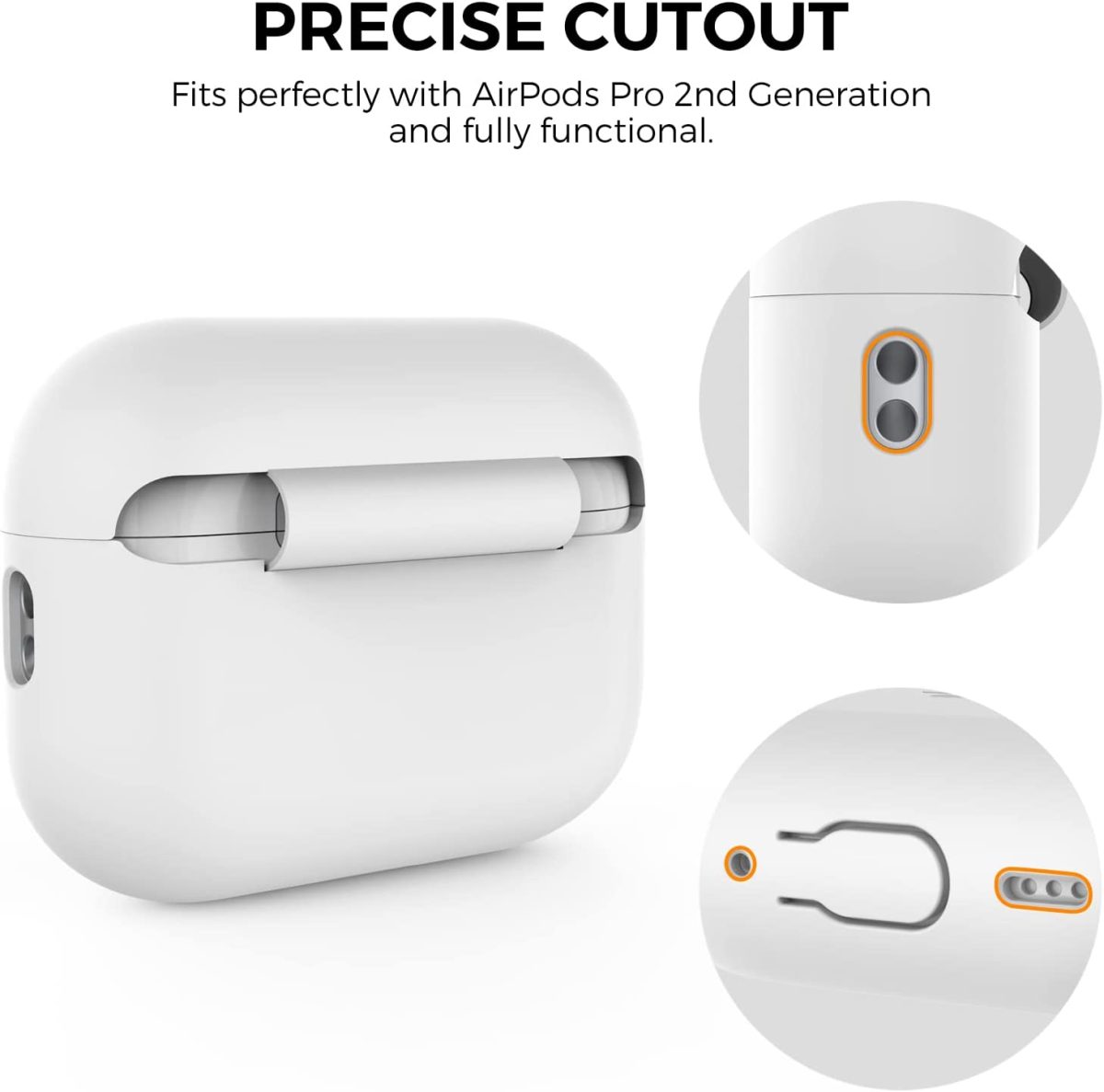 AHASTYLE Airpods Pro 2nd Gen Case