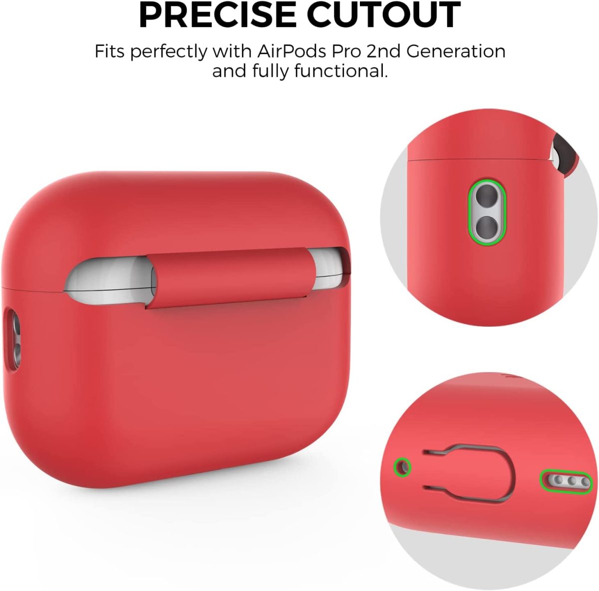 AHASTYLE Airpods Pro 2nd Gen Case