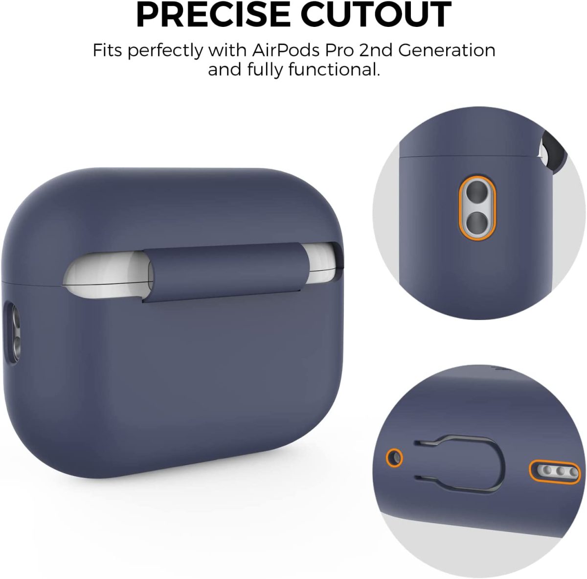 AHASTYLE Airpods Pro 2nd Gen Case