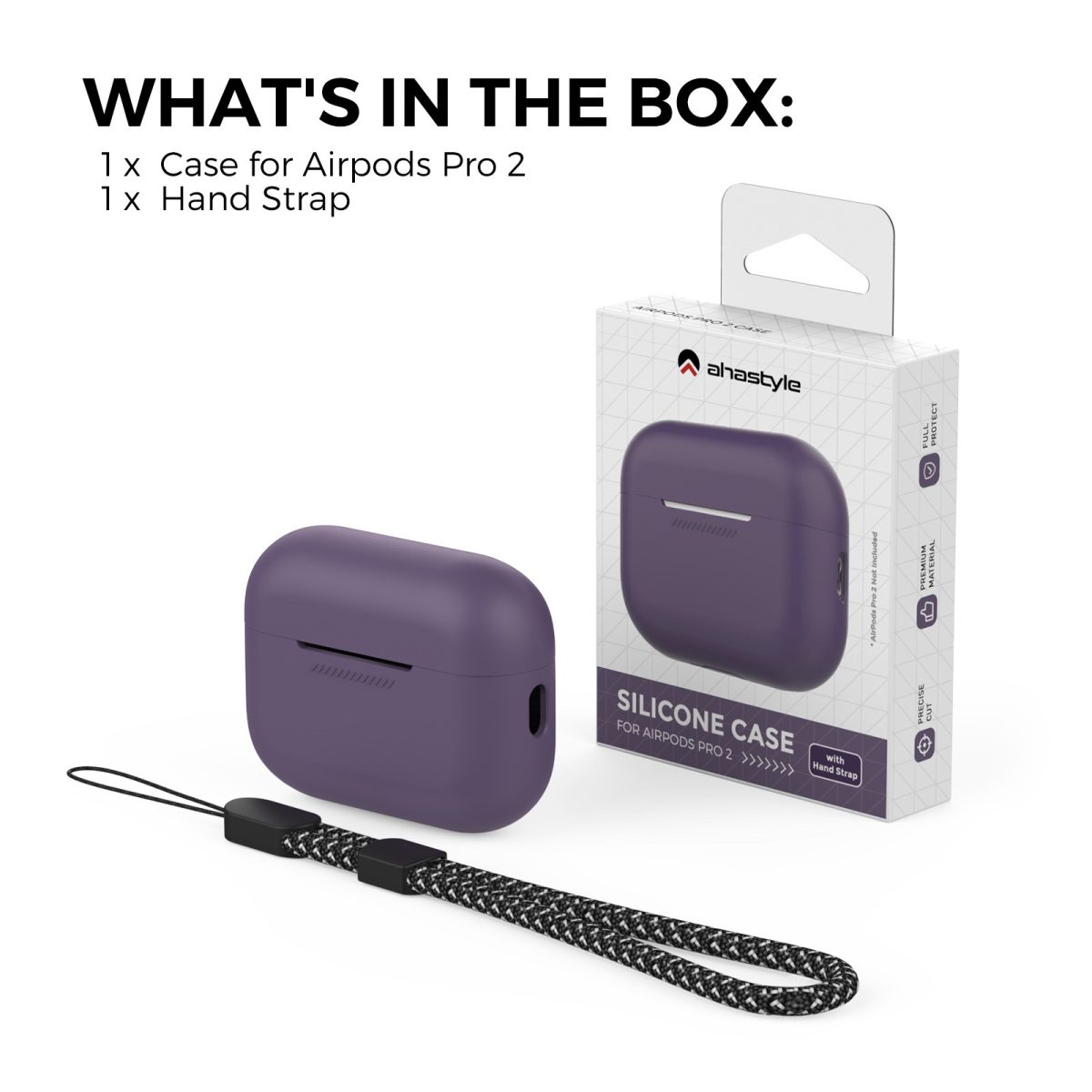 AHASTYLE Airpods Pro 2nd Gen Case