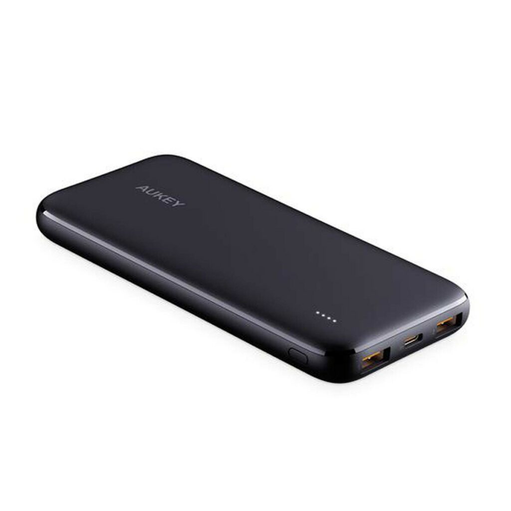 aukey pb 73 basix slim 10000mah ultra thin power bank