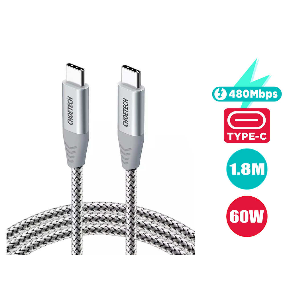 choetech usb c to usb c cable (1.8m)