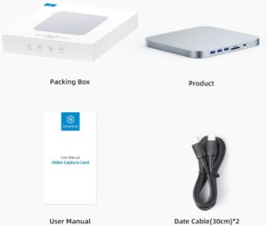USB-C Hub with Hard Drive Enclosure