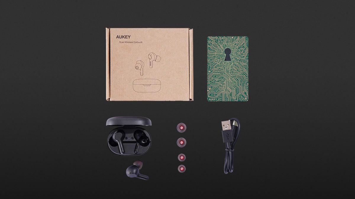 aukey bluetooth 5.0 true wireless earbuds (ep t25)