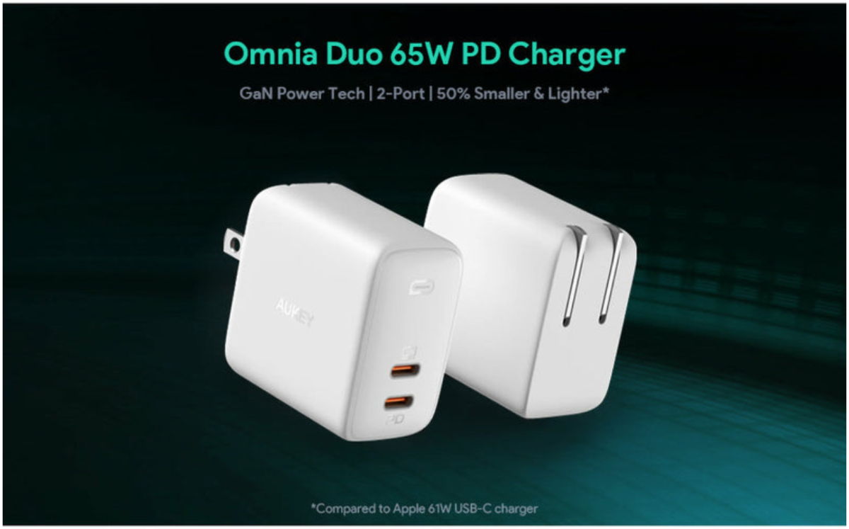 Aukey Omnia Duo Pro 65W