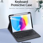 wireless keyboard with trackpad for ipad 10th gen 2022 tk series, (model tk 02)
