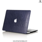 crocodile print leather macbook case for macbook air 15.3"
