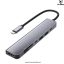 7 in 1 usb type c hub adapter with 4k hdmi, usb 3.0
