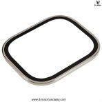 apple watch ultra 49mm,screen protector with aluminum alloy metal frame