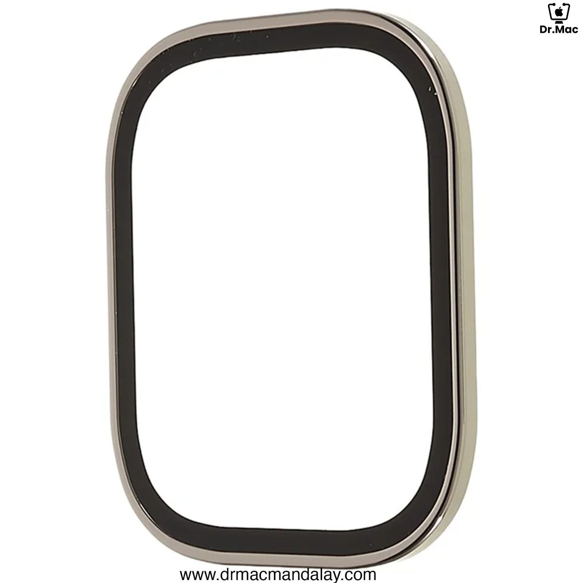 apple watch ultra 49mm,screen protector with aluminum alloy metal frame