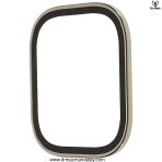apple watch ultra 49mm,screen protector with aluminum alloy metal frame