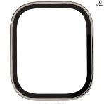 apple watch ultra 49mm,screen protector with aluminum alloy metal frame