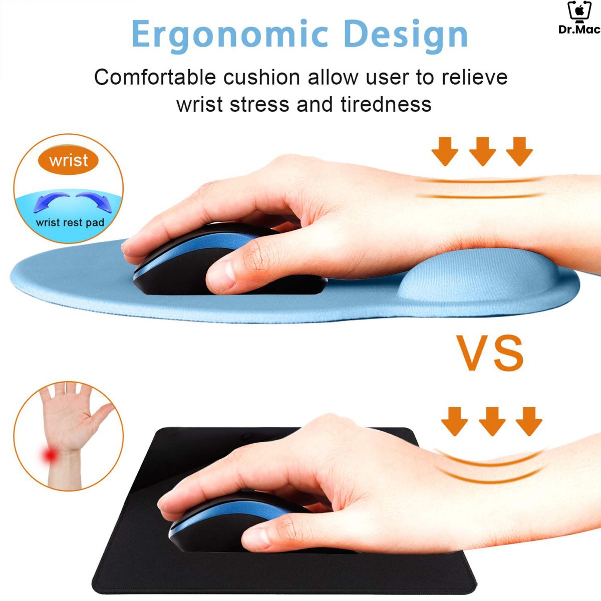 wrist guard mouse pad