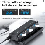 telesin gopro hero 13 batteries and its charging case package