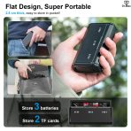 telesin gopro hero 13 batteries and its charging case package