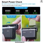 telesin gopro hero 13 batteries and its charging case package