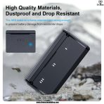 telesin gopro hero 13 batteries and its charging case package